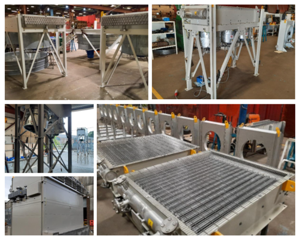 A photo of wire wound inserts